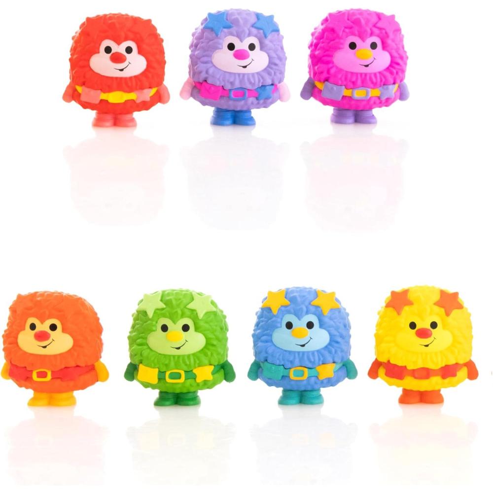 imageRainbow Brite Limited Edition 7Pack Sprite Collector Set with 7 Sprites 125inch Cheebee Micro Figures