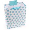 Hallmark 15″ Extra Large Gift Bag with Tissue Paper (Sweet Little Prince Lion) for Baby Showers, Kids Birthdays and More(Polka Dot)