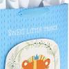 Hallmark 15″ Extra Large Gift Bag with Tissue Paper (Sweet Little Prince Lion) for Baby Showers, Kids Birthdays and More(Sweet Little Prince)