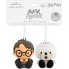 Hallmark Better Together Harry Potter and Hedwig Magnetic Christmas Ornaments, Set of 2(Harry Potter & Hedwig)