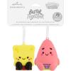 Hallmark Better Together Harry Potter and Hedwig Magnetic Christmas Ornaments, Set of 2(SpongeBob SquarePants & Patrick)