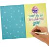 Hallmark Birthday Card for Girls with Sound (Cupcake, Plays Happy by Pharrell Williams)(Cupcake)