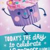 Hallmark Birthday Card for Girls with Sound (Cupcake, Plays Happy by Pharrell Williams)(Cupcake)