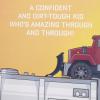 Hallmark Birthday Greeting Card for Kids (Hasbro Tonka Truck)(Hasbro Tonka Truck)