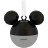 Hallmark Disney Mickey Mouse Holding Puppy Christmas Ornament(Mickey Black & Gray)