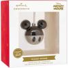 Hallmark Disney Mickey Mouse Holding Puppy Christmas Ornament(Mickey Black & Gray)