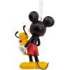 Hallmark Disney Mickey Mouse Holding Puppy Christmas Ornament(Mickey Holding Puppy)