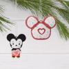 Hallmark Disney Mickey Mouse Holding Puppy Christmas Ornament(Mickey Mini Mystery)