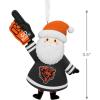 Hallmark NFL Chicago Bears Santa Fan Christmas Ornament, Gifts for Sports Fans