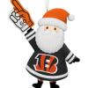 Hallmark NFL Cincinnati Bengals Santa Fan Christmas Ornament, Gifts for Sports Fans