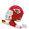 Hallmark NFL Kansas City Chiefs Bouncing Buddy Christmas Ornament(Kansas City Chiefs Bouncing Buddy Diving)