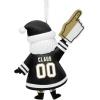 Hallmark NFL New Orleans Saints Santa Fan Christmas Ornament, Gifts for Sports Fans