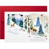 Hallmark Paper Wonder Pop Up Holiday Card (Woodland Animals Pop Up)(Woodland Scene Pop Up Card)