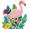 Hallmark Signature Blank Card (Hello)(Flamingo)