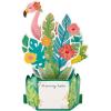 Hallmark Signature Blank Card (Hello)(Flamingo)