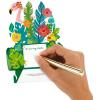 Hallmark Signature Blank Card (Hello)(Flamingo)