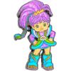 Rainbow Brite ‘Limited Edition’ 4-Pack Glitter Enamel Pin Set with Rainbow Brite, Twink, Tickled Pink & Stormy Pins(Rainbow Brite Enamel Pins)