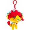 The Loyal Subjects Rainbow Brite 4-Pack Set with Rainbow Brite, Twink, Starlite, Puppy Brite 4-inch Plush Clip-Ons(Rainbow Brite Backpack Clips)