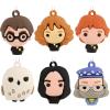Hallmark Harry Potter 5″ Miniature Christmas Tree Topper and 1.89″ Mini Ornaments, Set of 5, Shatterproof(Set of 6)