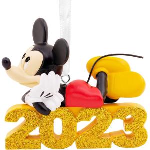 Hallmark Disney Mickey Mouse Holding Puppy Christmas Ornament(Mickey 2023)