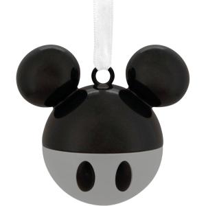 Hallmark Disney Mickey Mouse Holding Puppy Christmas Ornament(Mickey Black & Gray)