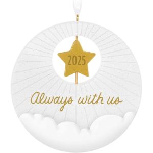 Hallmark Keepsake Christmas Ornament 2025, Always with Us 2025, Remembrance Gifts(2025 Always With Us)