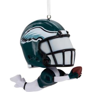 Hallmark NFL Dallas Cowboys Bouncing Buddy Christmas Ornament(Philadelphia Eagles Bouncing Buddy Diving)