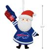 Hallmark NFL Buffalo Bills Santa Fan Christmas Ornament, Gifts for Sports Fans