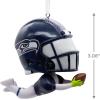 Hallmark NFL Seattle Seahawks Bouncing Buddy Christmas Ornament(Seattle Seahawks Bouncing Buddy Diving)