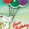 Hallmark Peanuts Birthday Card (Snoopy, Balloons)(Snoopy  Balloons)