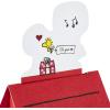Hallmark Peanuts Birthday Card (Snoopy, Balloons)(Snoopy Dog House)