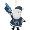 Hallmark NFL Tennessee Titans Santa Fan Christmas Ornament, Gifts for Sports Fans