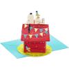 Hallmark Paper Wonder Peanuts Pop Up Birthday Card (Snoopy Dog House)(Pop Up  Snoopy Dog House)