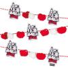 Hallmark Peanuts Snoopy Doghouse 72″ Christmas Garland, Fabric, Gifts for Peanuts Fans