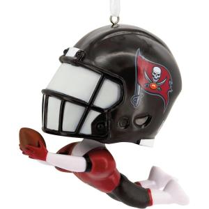 Hallmark NFL Tampa Bay Buccaneers Bouncing Buddy Christmas Ornament(Tampa Bay Buccaneers Bouncing Buddy Diving)