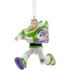 Hallmark Disney/Pixar Toy Story Woody Christmas Ornament 1.2 x 3.1 x 1.45 inches(Buzz Lightyear Running)