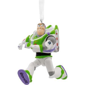 Hallmark Disney/Pixar Toy Story Woody Christmas Ornament 1.2 x 3.1 x 1.45 inches(Buzz Lightyear Running)