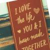 Hallmark Anniversary Card for Husband or Boyfriend (Love the Life You and I Have Made)