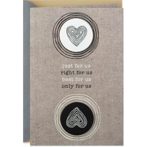 Hallmark Anniversary Card (Two Hearts)