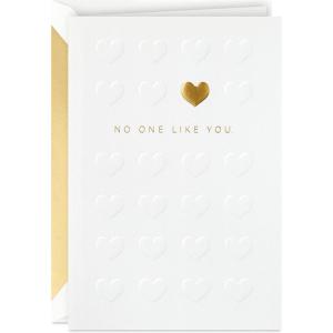 Hallmark Signature Wood Valentines Day Card for Husband, Wife, Boyfriend, Girlfriend (Love Our Life Together) Anniversary Card, Love Card(No One Like You)