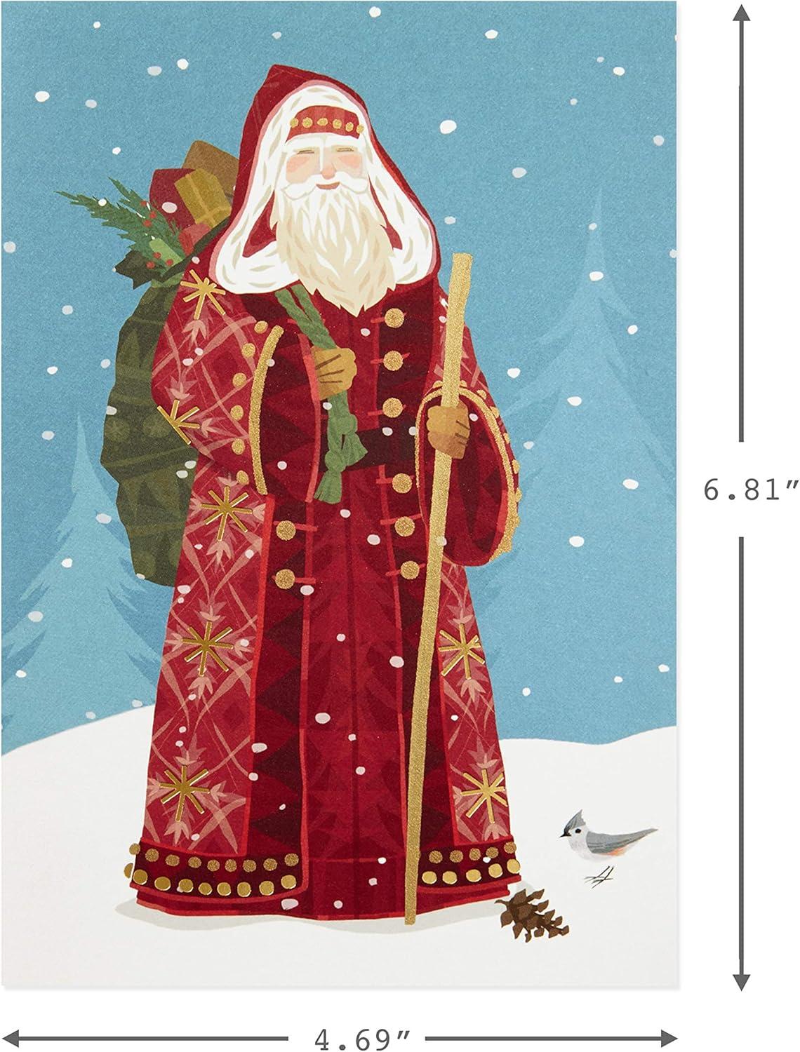imageHallmark UNICEF Boxed Christmas Cards Yeti 12 Cards and 13 EnvelopesClassic St Nick  UNICEF