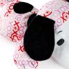 Hallmark Peanuts Valentine’s Day Floppy Snoopy Plush Toy (Pink and Red XOXO on White) Gift for Kids, Grandchildren, Spouse