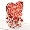 Hallmark Signature Paper Wonder Pop-Up Card (Happy Heart Day) for Friend, Sibling, Spouse