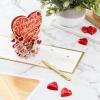 Hallmark Signature Paper Wonder Pop-Up Card (Happy Heart Day) for Friend, Sibling, Spouse