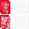 Hallmark Valentines Day Cards Assortment, XO Hearts (36 Blank Cards and Envelopes)(Valentine XO Hearts Notecards)