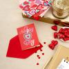 Hallmark Valentines Day Cards Assortment, XO Hearts (36 Blank Cards and Envelopes)(Valentine XO Hearts Notecards)
