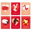 Hallmark Assorted Kids Valentine’s Day Cards, Farm Animal Puns (36 Cards and Envelopes) Sheep, Pig, Horse, Chicken, Duck, Rabbit