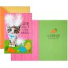 Hallmark Pack of 2 Easter Cards for Kids (Pig and Kitten)