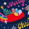 Hallmark Boxed Christmas Cards, Christmas Unicorn (16 Cards and Envelopes)” )(Christmas Unicorn Holiday Cards)