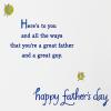 Hallmark Father’s Day Card for Dad, Stepdad, Grandpa, Husband (Wonderful Man, Amazing Dad)